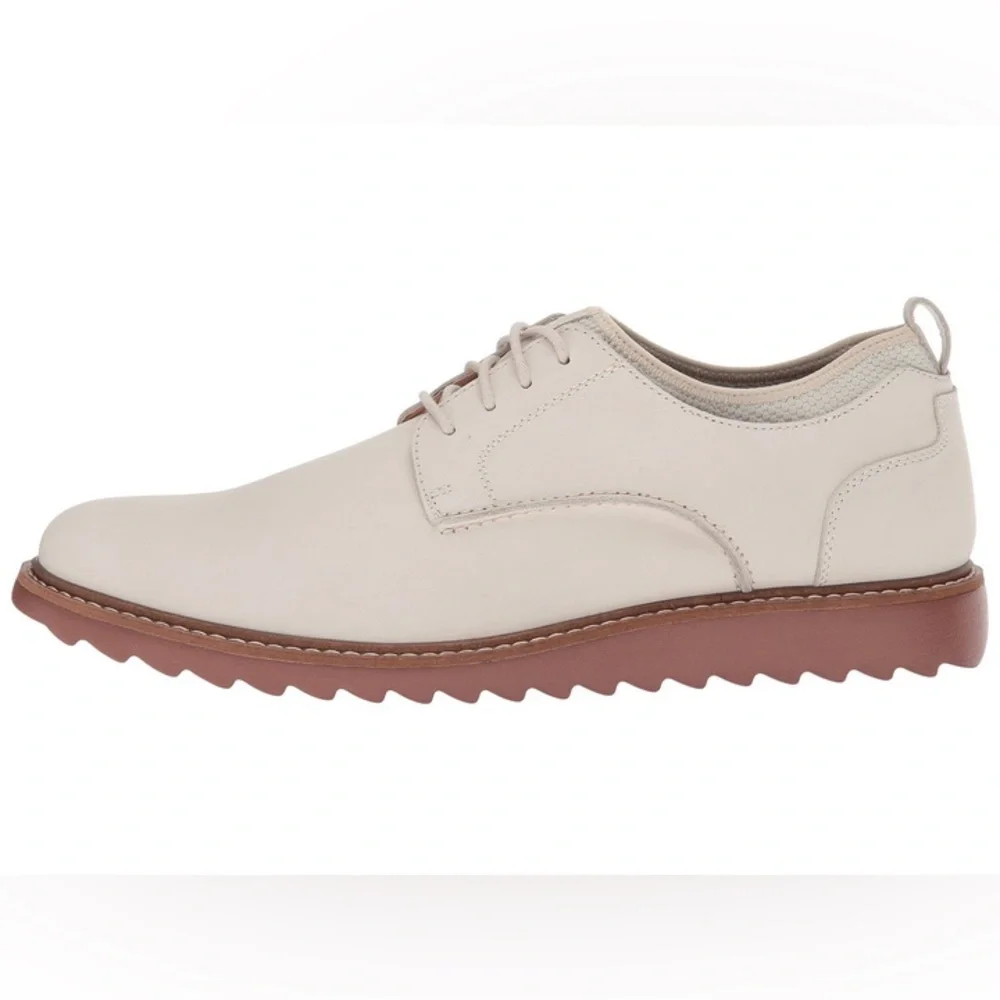 NEW!! Men’s G.H.Bass Dirty Buck 2.0 Plain Toe Oyster Leather Oxford Size 8M